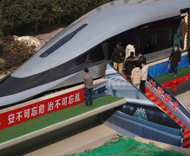 China Debuts Train
